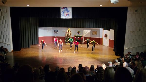 WHS Dance Club students perform at Tis The Season