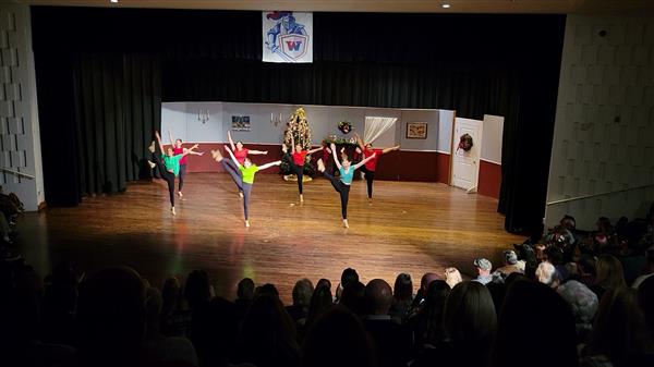 WHS Dance Club students perform at Tis The Season